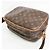 Borsa a tracolla Louis Vuitton Monogram Reporter PM M45254 da donna Marrone - vista 7