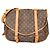 Bolso de hombro Louis Vuitton Monogram Saumur 43 Monograma