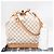 Louis Vuitton Azur Noe N42222 Handtasche Braun Weiß Blau - Ansicht 3