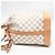 Louis Vuitton Azur Noe N42222 Handtasche Braun Weiß Blau - Ansicht 8