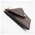 Louis Vuitton Monogram Portecarte Verso Coin Case Marrone Nero Beige - vista 10