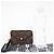 Louis Vuitton Monogram Portecarte Verso Coin Case Marrone Nero Beige - vista 3