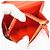 Porte-monnaie Louis Vuitton Monogram Empreinte Rouge - vue 10