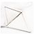 Bolso de mano Triangle con solapa Bottega Veneta Blanco - vista 9