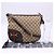 Borsa a tracolla Gucci GG Canvas Horsebit Marrone Multicolore - vista 3