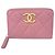 Portamonete Chanel Matelassé in Oro e Rosa D'oro
