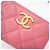 Portamonete Chanel Matelassé in Oro e Rosa D'oro - vista 4