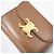 Céline Portafoglio a patta Small Triomphe Celine Marrone - vista 4