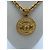 Collar con colgante Chanel CC Dorado - vista 2