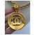 Collar con colgante Chanel CC Dorado - vista 4