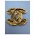 Chanel CC Steppbroche Gold Golden - Ansicht 4