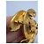 Chanel CC Steppbroche Gold Golden - Ansicht 6