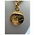 Collier pendentif Chanel CC Doré - vue 3