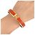 Brazalete Hermès Olympe en Orange Poppy Naranja - vista 2