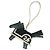 Hermès Hermes Rodeo PM Charm Nero Verde chiaro - vista 2