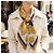 Hermès Pañuelo de seda Hermes Casques et Plumets Multicolor - vista 11