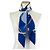 Silk In Hermès Foulard Hermes Carre 90 Grand Largue Bianco Blu - vista 2