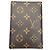 Capa de Passaporte Louis Vuitton Monogram Marrom