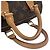 Louis Vuitton Speedy 25 Monogram Handbag Brown White - view 11