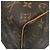 Louis Vuitton Speedy 25 Monogram Handbag Brown White - view 6