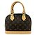 Sac à épaule Louis Vuitton Monogram Alma BB Marron Monogramme - vue 2