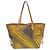 Sac cabas Louis Vuitton Neverfull MM Marron Jaune Monogramme - vue 2
