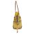 Sac cabas Louis Vuitton Neverfull MM Marron Jaune Monogramme - vue 5
