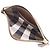 Pochette de poignet Burberry Cotton New Peyton Marron Noir Blanc - vue 12