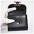 Triomphe Céline Portafoglio Tri-Fold in pelle nera Celine Nero - vista 14