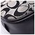 Borsa Demi Pouch COACH Canvas Signature Buckle Marrone Nero - vista 14