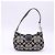 Borsa Demi Pouch COACH Canvas Signature Buckle Marrone Nero - vista 2
