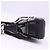 Borsa Demi Pouch COACH Canvas Signature Buckle Marrone Nero - vista 7