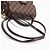 Bolsa de Ombro Louis Vuitton Damier Croisette Marrom Preto Bege Damier ebene - vista 4