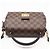 Bolsa de Ombro Louis Vuitton Damier Croisette Marrom Preto Bege Damier ebene - vista 5