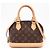 Bolso Louis Vuitton Monogram Alma BB Castaño Multicolor - vista 2