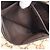 Borsa a tracolla Gucci GG Canvas Sherry Line Marrone Multicolore - vista 14