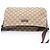 Borsa a tracolla Gucci GG Canvas Sherry Line Marrone Multicolore - vista 5