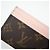 Louis Vuitton Monogram Kartenetui Braun Pink Beige - Ansicht 5