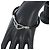 Hermès Bracciale Hermes Jumbo H Charm in pelle Swift nera Nero - vista 9