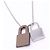 Hermès Colar Hermes O'Kelly PM Marrom Prata - vista 4