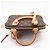 Bolsa Louis Vuitton Monogram Alma BB Marrom Bege - vista 6
