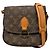 Sac à épaule Louis Vuitton Monogram Saint Cloud PM Marron