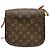 Sac à épaule Louis Vuitton Monogram Saint Cloud PM Marron - vue 2