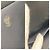 Borsa a tracolla Gucci Micro GG in raso con catena Nero - vista 9