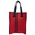 Hermès Bolso Tote HERMES Potamoscabas de lona Negro Roja