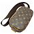 Louis Vuitton Monogram Pochette Gange Body Bag Castaño Monograma