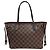 Bolso Tote Louis Vuitton Damier Neverfull PM Castaño Damier ebene