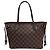 Bolso Tote Louis Vuitton Damier Neverfull PM Castaño Damier ebene - vista 2