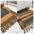 Hermès Sciarpa/Stola in cashmere Hermes H Passant Marrone Cammello - vista 3