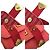 Louis Vuitton Antigua Sac Rabat Shoulder Bag Rot - Ansicht 8